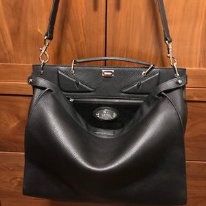 FendiMonsters peekaboo male briefcase XL